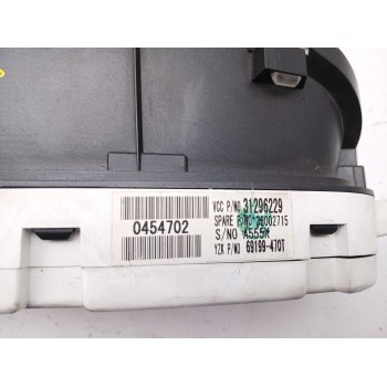Recambio de cuadro instrumentos para volvo c30 1.6 d referencia OEM IAM 31296229 MANUAL 