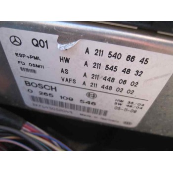 mercedes-benz clase e (w211) berlina del año 2005