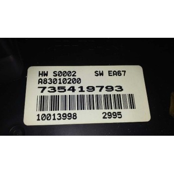 Recambio de mando climatizador para fiat grande punto (199) 1.3 16v multijet active (55kw) referencia OEM IAM 735419793  