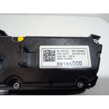 Recambio de mando climatizador para opel corsa f 1.2 referencia OEM IAM 39185000  