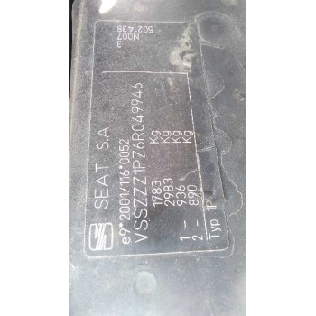 seat leon (1p1) del año 2005