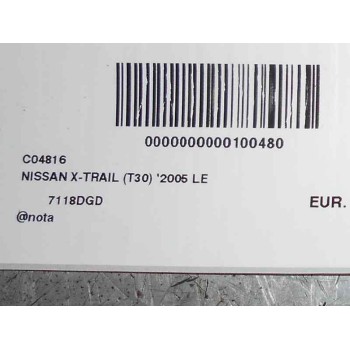 nissan x-trail (t30) del año 2005