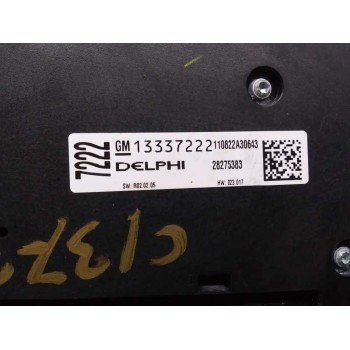 Recambio de sistema audio / radio cd para opel astra j sports tourer cosmo referencia OEM IAM 13337222  