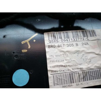 Recambio de guarnecido puerta trasera izquierda para audi q5 (8r) 2.0 tdi (125kw) referencia OEM IAM 8R0867305B24A  