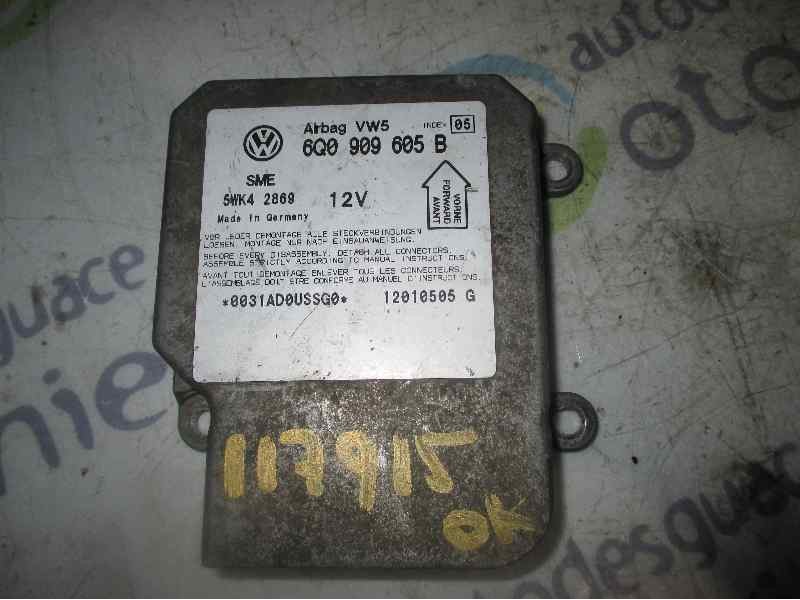 Recambio de centralita airbag para volkswagen passat berlina (3b2) 1.6 referencia OEM IAM 6Q0909605B 6Q0909605B 