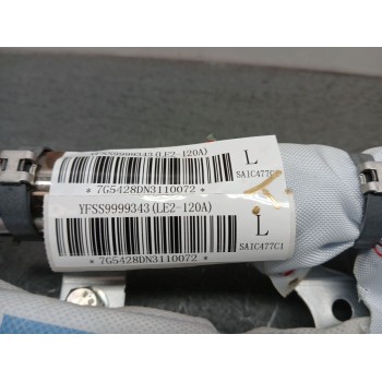 Recambio de airbag cortina delantero izquierdo para mg zs luxury referencia OEM IAM yfss9999343  