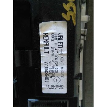 Recambio de mando climatizador para renault scenic (ja..) 1.9 dci dynamique referencia OEM IAM 7700435401  