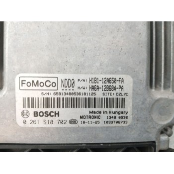 Recambio de centralita motor uce para ford fiesta vii (hj, hf) 1.0 ecoboost referencia OEM IAM H1B112A650FA  