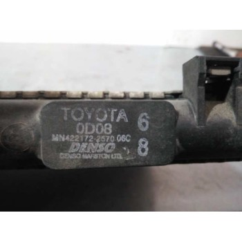 Recambio de radiador agua para toyota avensis berlina (t 22) 1.8 sol (4-ptas.) referencia OEM IAM 4221722570  68.5 X 32