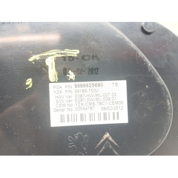 Recambio de cuadro instrumentos para peugeot 3008 i monospace (0u_) 1.6 hdi referencia OEM IAM 9666625680  