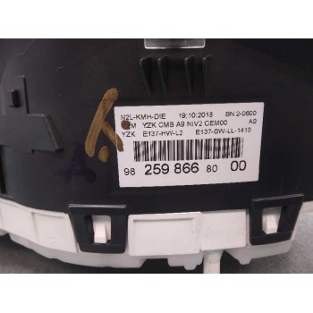 Recambio de cuadro instrumentos para peugeot 208 referencia OEM IAM 9825986680  