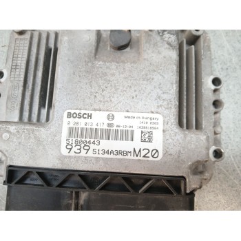 Recambio de centralita motor uce para alfa romeo spider (177) 2.4 jtd 20v referencia OEM IAM 0281013417 51800443 