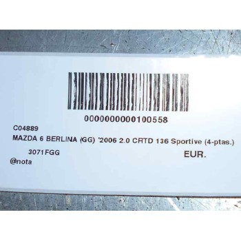 mazda 6 berlina (gg) del año 2006