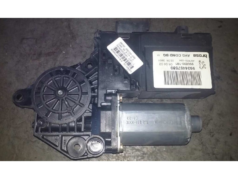 Recambio de motor elevalunas delantero izquierdo para peugeot 307 (s1) xs referencia OEM IAM 9634457580  