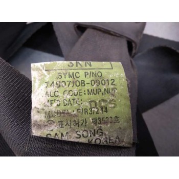 Recambio de cinturon seguridad delantero derecho para ssangyong kyron 200 xdi premium 4wd referencia OEM IAM 746070809012 E13040