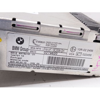 Recambio de sistema audio / radio cd para bmw 3 (e90) 318 d referencia OEM IAM 6975015011 6512697501501 