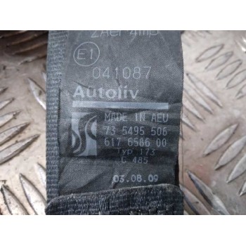 Recambio de cinturon seguridad delantero derecho para fiat punto (evo) (199) dynamic referencia OEM IAM 605236200 735495506 6176