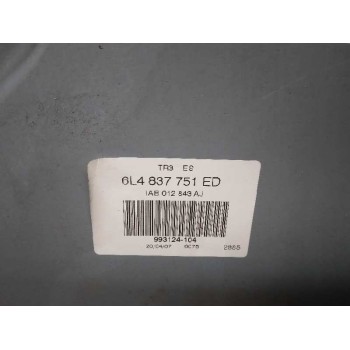 Recambio de elevalunas delantero izquierdo para seat ibiza (6l1) reference referencia OEM IAM 6L4837751ED MECANISMO + PANEL 