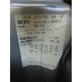 audi a4 berlina (b5) del año 1999