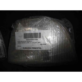 PILOTO DELANTERO IZQUIERDO BLANCO SIN PORTALAMPARAS