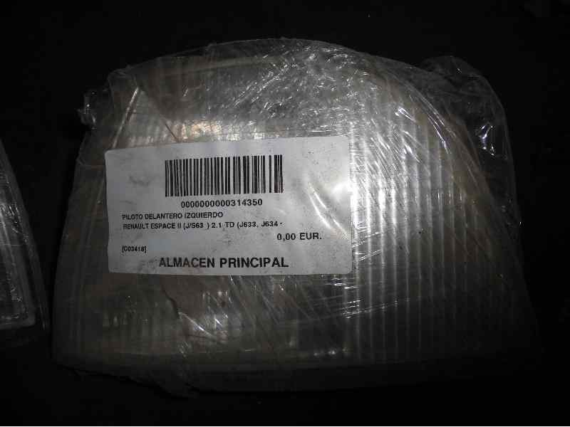Recambio de piloto delantero izquierdo para renault espace (j63) 2.1 turbodiesel referencia OEM IAM  BLANCO SIN PORTALAMPARAS
