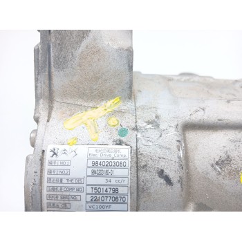 Recambio de compresor aire acondicionado para citroën c5 aircross feel referencia OEM IAM 9840203080 31.000KM 