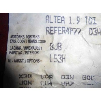 seat altea (5p1) del año 2005