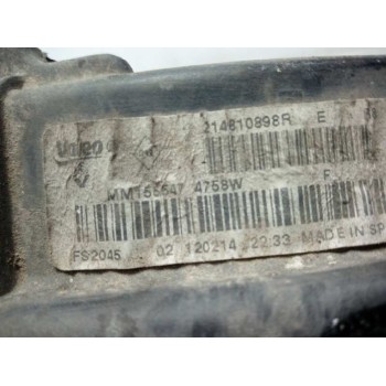 Recambio de electroventilador para renault megane iii berlina 5 p bose edition referencia OEM IAM 214810898R M155548A 