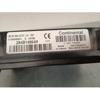 Recambio de centralita bsi para renault fluence dynamique referencia OEM IAM 284B14954R BCM 284B14954R