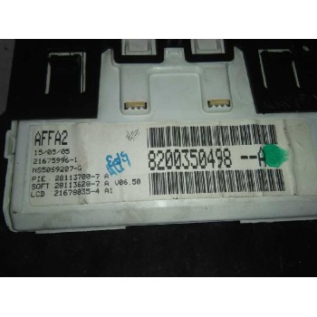 Recambio de display para renault megane ii coupe/cabrio authentique referencia OEM IAM 8200350498  