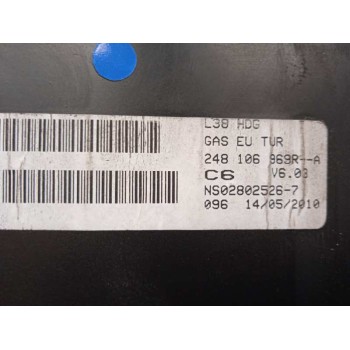 Recambio de cuadro instrumentos para renault fluence dynamique referencia OEM IAM 248106969R 248106969R 