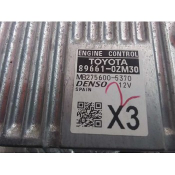 Recambio de centralita motor uce para toyota auris hybrid active referencia OEM IAM 896610ZM30  