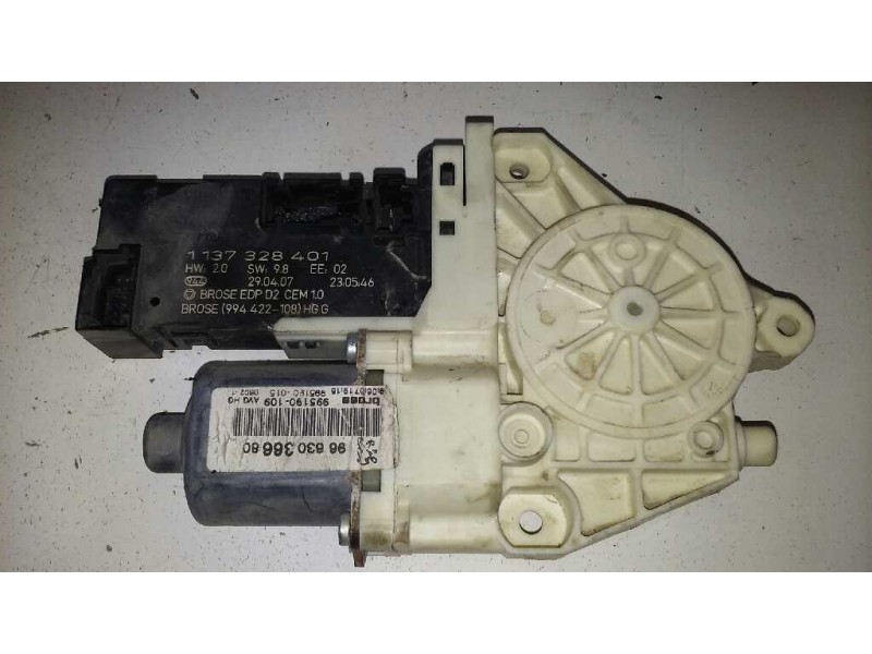 Recambio de motor elevalunas delantero izquierdo para peugeot 407 st confort pack referencia OEM IAM 1137328404  