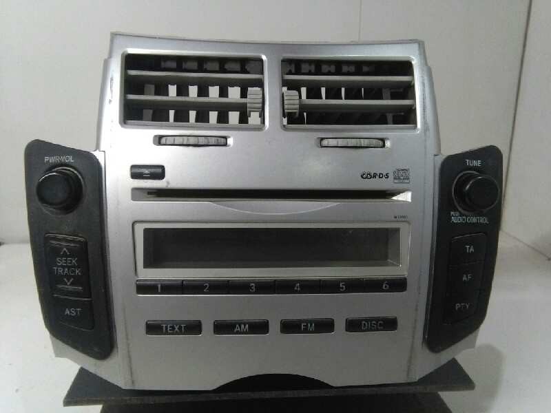 Recambio de sistema audio / radio cd para toyota yaris (ksp9/scp9/nlp9) blue referencia OEM IAM 861200D200  