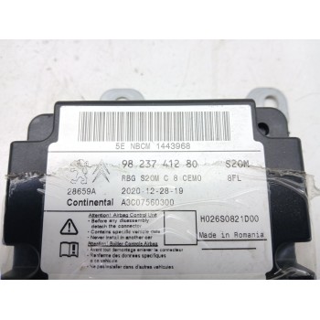 Recambio de centralita airbag para opel combo e tour / life (k9) 1.5 referencia OEM IAM 9823741280  