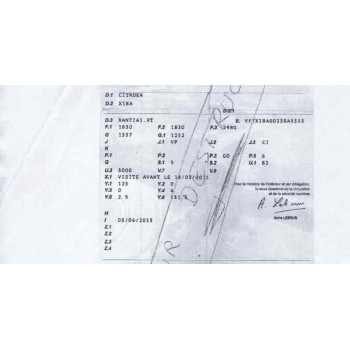 citroën xantia berlina del año 1996