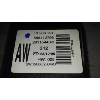 Recambio de display para opel meriva cosmo referencia OEM IAM 13208191  