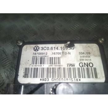 Recambio de abs para volkswagen passat berlina (3c2) advance plus referencia OEM IAM 3C0614109AF  conector roto
