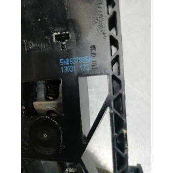 Recambio de maneta exterior delantera izquierda para volkswagen polo (6r1) advance referencia OEM IAM 5N0837205F 5N0837205M 5N08