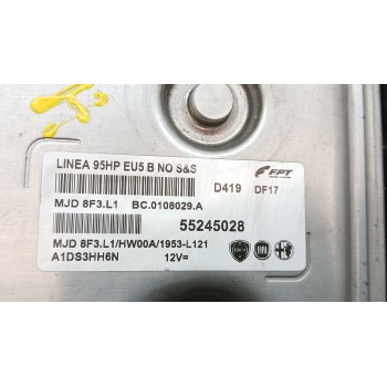 Recambio de centralita motor uce para fiat linea (323_, 110_) 1.3 d multijet (323axb1a) referencia OEM IAM 55245028  