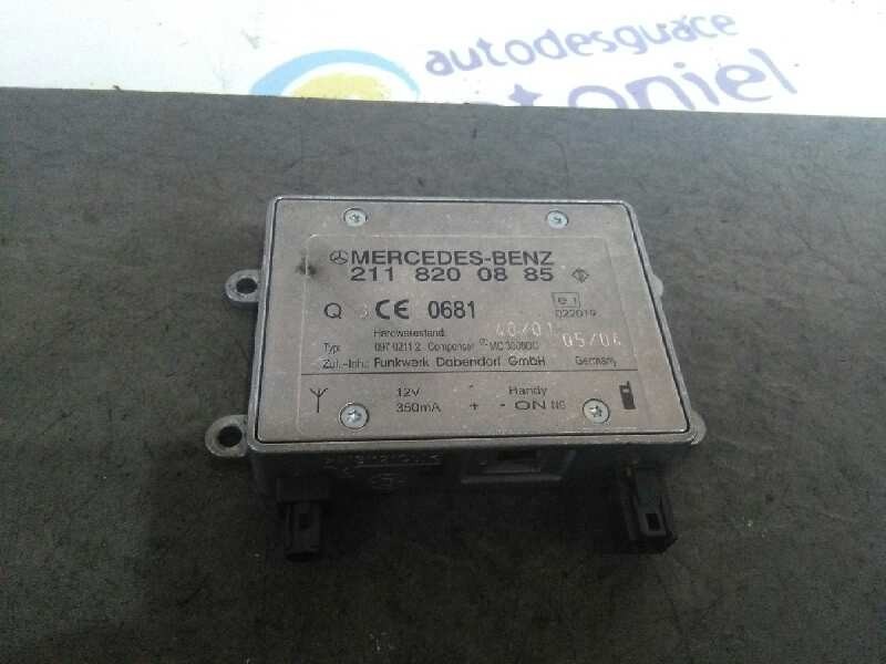 Recambio de modulo electronico para mercedes-benz clase e (w211) berlina e 270 cdi (211.016) referencia OEM IAM 2118200885  