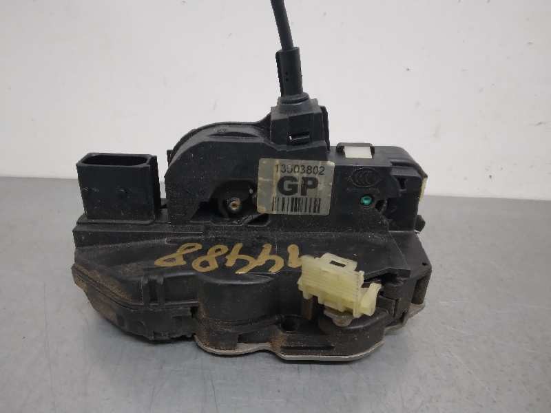 Recambio de cerradura puerta delantera derecha para opel insignia berlina cosmo referencia OEM IAM 133736 5 PINES 