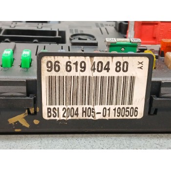 Recambio de centralita bsi para citroën c4 berlina premier referencia OEM IAM 9661940480  