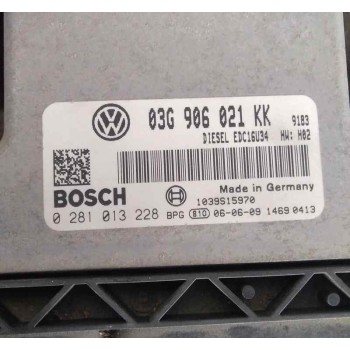Recambio de centralita motor uce para volkswagen golf v berlina (1k1) conceptline (e) referencia OEM IAM 03G906021KK 0281013228 
