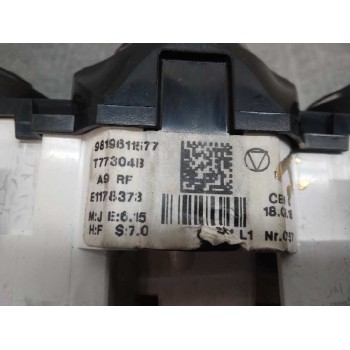 Recambio de mando calefaccion / aire acondicionado para peugeot 208 referencia OEM IAM 9819611577  