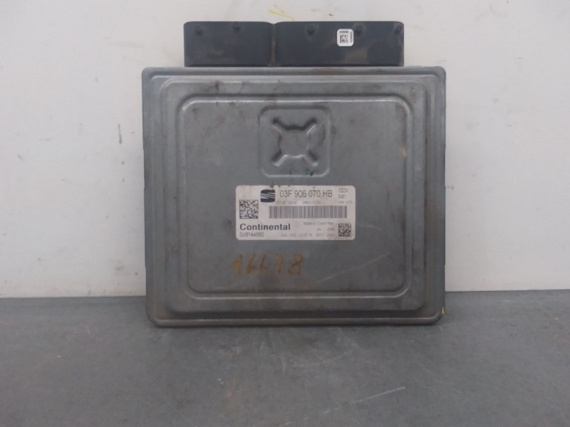 Recambio de centralita motor uce para seat ibiza (6j5) reference referencia OEM IAM 03F906070HB  5WP44880