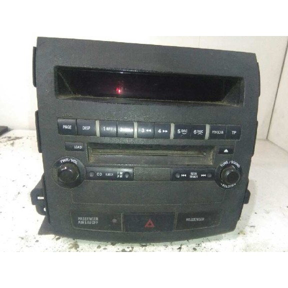 Recambio de sistema audio / radio cd para peugeot 4007 premium referencia OEM IAM 8002A538XA  PANTALLA