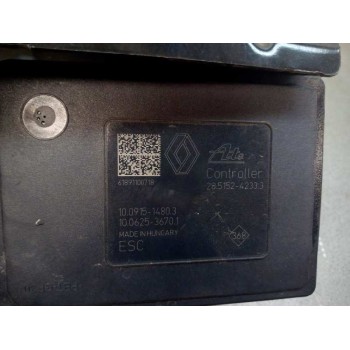 Recambio de abs para renault megane iv berlina 5p limited referencia OEM IAM 476607355R  