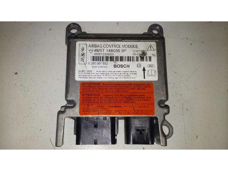Recambio de centralita airbag para ford focus berlina (cap) ghia referencia OEM IAM 4M5T14B056BF 4M5T14B056BF 