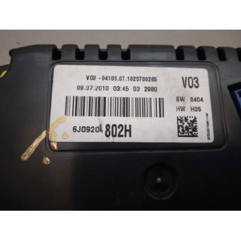 Recambio de cuadro instrumentos para seat ibiza st (6j8) style itech referencia OEM IAM 6J0920802H 6J0920802H 